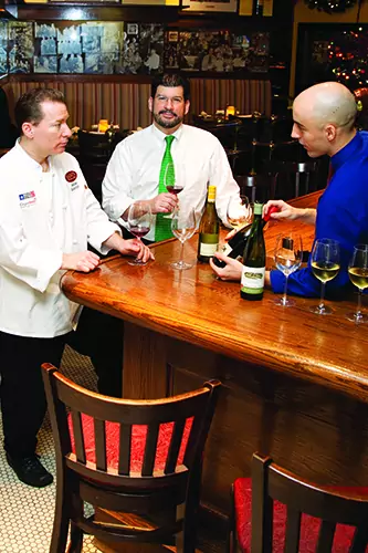 Image of CEO Peter Herrr at the Sam's of Gedway bar 